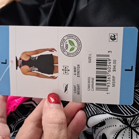 ZeroXposure  Ladies Scuba Tankini Swimsuit Brand New With Tag Size Large Set - Picture 7 of 7